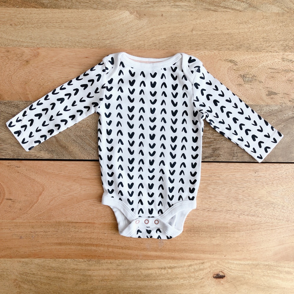 $2  Cloud island bodysuit 0-3m baby onesie unisex